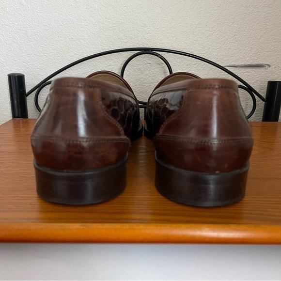 Johnston & Murphy Italian Leather Mens Dress Shoes with Tassel size 9.5 main image 7